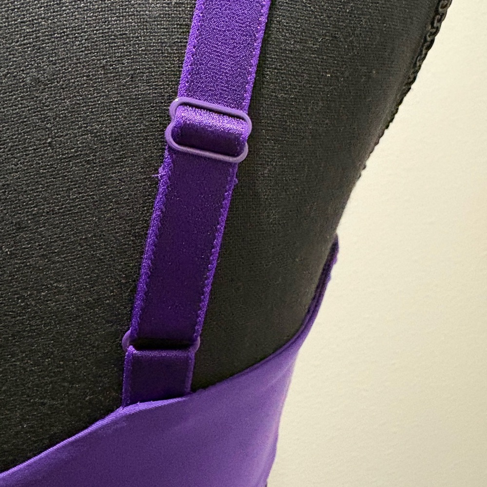 Wacoal Violet Indigo Lace Impression Full-Coverage Underwire Bra Size 32DDD NWT - Picture 13 of 16